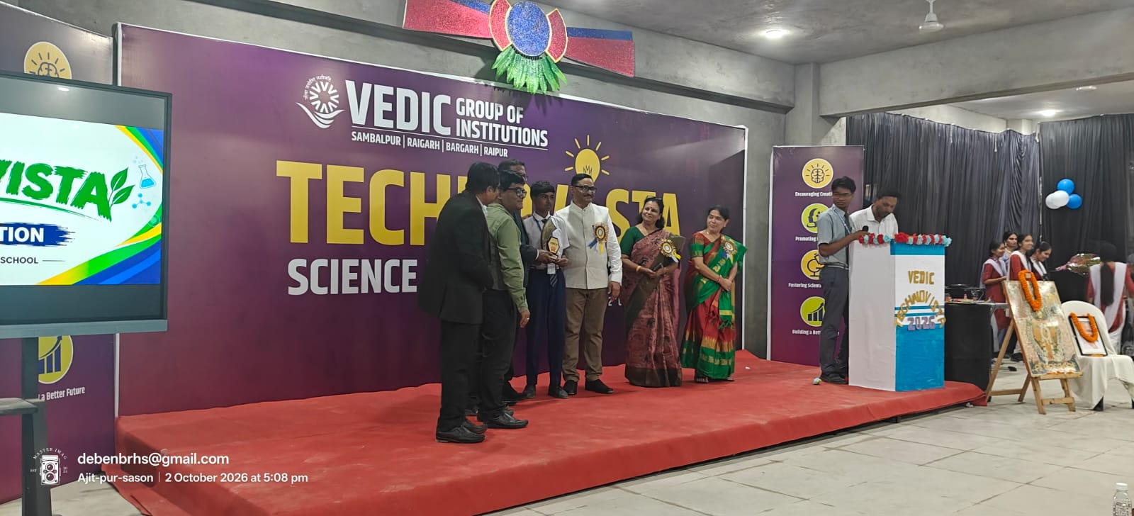 Congratulation team BRHS our students got 1st prize in TECHNOVISTA a science exhibition PROGRAMME in green energy topic      held at VEDIC SCHOOL,SAMBALPUR